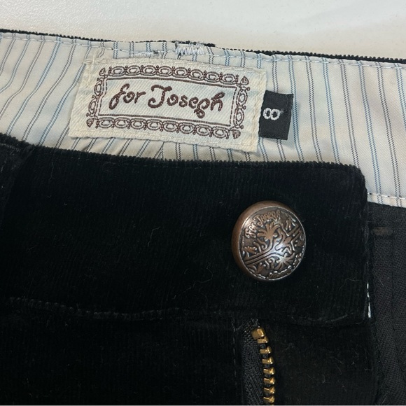 Vintage Corduroy Black Pleated Skirt by For Joseph Size 8 - Picture 7 of 16